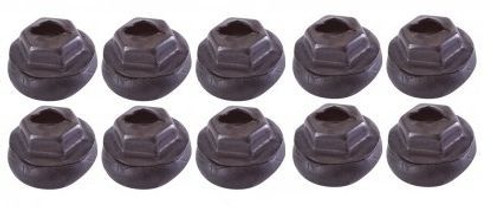 1973-91 Chevy/GMC Truck Dash Plate Nut Kit. (10 pcs)