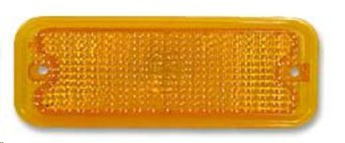 1973-74 Chevy/GMC Truck Park Light Lens RH, ea. (Amber)(original for trucks without body side moldings)