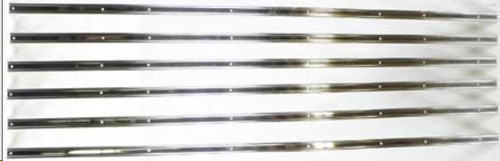 Stainless Steel Bed Strip Kit. Fits 1973-87 Chevy/GMC Short Stepside,