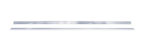 1973-87 Chevy/GMC Truck Bed Angled Strips, pr (Zinc)(Long/Stepside)