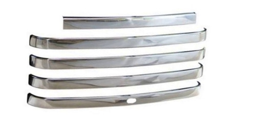 1948-50 Ford Truck Grille Bar Kit. (Stainless Steel)