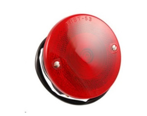 1953-54 Ford Truck Tail Light Assy with Black Housing RH, ea.