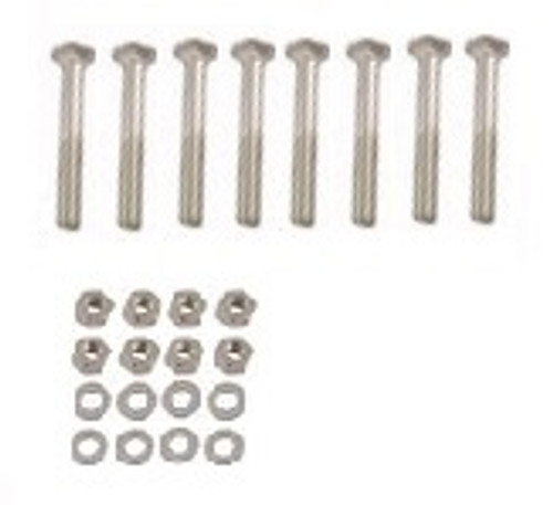 1957-66 Ford Truck Styleside Bed to Frame Bolt Kit. (Fleetside, fits Long or Short Bed)