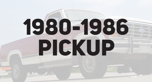 Ford Pickup Truck 1980-1986