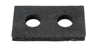 1947-49 Chevy Truck Radiator Support To Frame Pad, ea.. - Southwest ...
