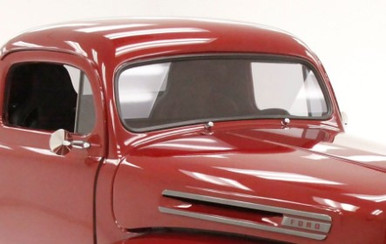 1948-1952 Ford Pickup Truck Chrome Windshield Rubber Seal - Carpenter Rope-In Style