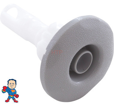 Jet Internal, CMP Typhoon 200, 2" Face Diameter, Directional, 5 Scalloped, Text, Gray