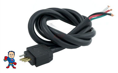 Pump Cord, Generic, 48", Male, Mini, J&J