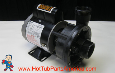 Pump, Circ., WW Iron Might, 1/8hp, 0.63A, 230v, 48frame, 1 1/2"
Which measures about 2 3/8" across the threads.