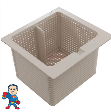 White Basket, Skimmer, Waterway Spa Skimfilter, Weir Style