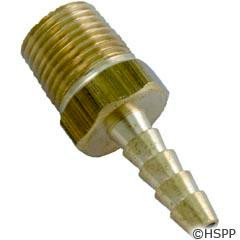 Brass Fitting that fits an 1/8" MPT heater fitting on one side a 1/8" ID tube on the other side. I have seen these in AP-1400 Len Gordon Pack to attach the heater to the pressure though there are many applications this can be used for.