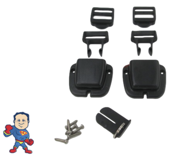 2X Spa Hot Tub Cover Latch Strap Repair Kit Clip Catalina Cal Spa Video How To