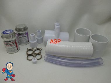 RENU Manifold Hot Tub Spa Old To New Style 2"spg x (2)3/4" Coupler Glue Kit Video How To