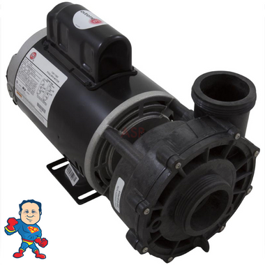 Complete Pump, Aqua-Flo, XP2e, 1.5HP, 230v, 56fr, 2"X 2" 1 or 2 Speed 8.9A