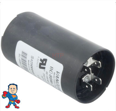 Start Capacitor, 88-108 MFD, 250v, 1-13/16" x 3-3/8"