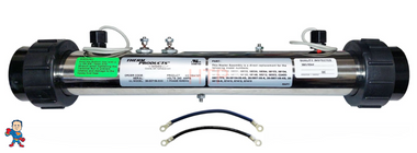 Flo Thru, Balboa M7, 800, 825, 15" x 2", 230v or 115v , 4.0kW, with Sensors