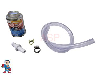 Moto-Massage Leak Repair Kit fits some Watkins Hotspring Spa Hot Tub 1/4" or  3/8"  Barb Connect Kit
