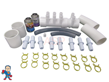 Manifold Open (8) 3/4" Outlet with Double Coupler Glue Kit Video How To