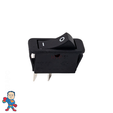 Rocker Switch, Raypack, 2 Terminal