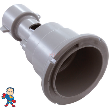 Gunite Jet Body, Waterway, Poly Storm, Water 1" Slip for Unground Hot Tubs