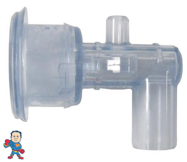 Jet Body, CMP, Pro-Loc, SQR, LED, 2", 3/4" Smooth Barb x 3/8" Smooth Barb