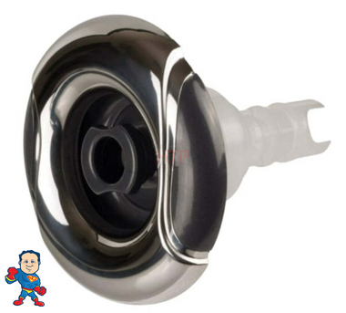 Jet Internal, CMP, Typhoon 400, 4" face diameter, Directional, Wave, Stainless Steel, Gray, Marquis
