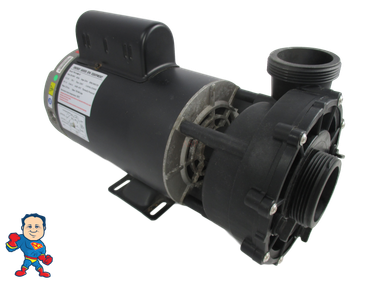1431601-03, Hot Tub 56Fr LX Pump 2" X 2" 3.0HP 2 Speed 230V Vendor Code 3536
