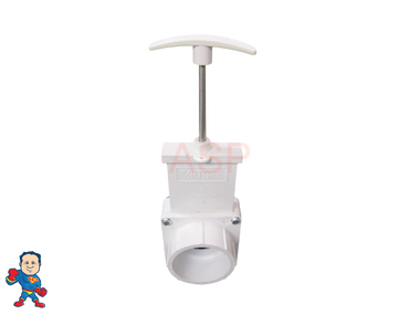 Gate Slice Valve, 3 pc, Valterra, 2"slip x 2"slip, 45psi