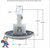 This is a chart of the basic sizes of the Hurricane Jet.. 