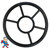 Spider Gasket, Pentair Valve, 7-5/8"OD, 5 Spoke