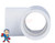 Tee, 3/4"slip x 3/4"slip x 3/4"slip