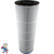 Jacuzzi Replacement Filter Cartridge, 110sqft, ct, 4"ob, 7-3/4", 22-3/4" 4oz