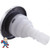Jet Internal, CMP, Typhoon 400, 3-7/16" face diameter, 7 Hole Massage, 5 Scallop, Stainless Steel, Gray