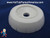 Spa Hot Tub Diverter Cap 3 3/4" Wide White Notched Buttress Style How To Video 