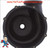 Viper,  Volute, Waterway, Pump 2 1/2" x 2 1/2" Wet End 