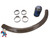Retrofit Glue Kit to Convert from Laing to Grundfos Circulation Pump 1" Clear & 4 Clamps