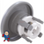 Jet Internal, Waterway,  Adjust, Mini Jet, 2-9/16" face diameter, Twin Roto, Smooth, Gray
