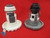 Note: The left jet and nozzle are old style; the right are new style. They are not interchangeable. To convert, replace both the jet and jet face with the matching new style parts.
