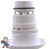 Jet Internal, Waterway, Poly Jet, 3-3/8" face diameter, Roto, 5 Scallop, White