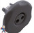 Jet Internal, Waterway, Adjustable, Mini Jet, 3-3/16" face diameter, Twin Roto, 5 Scallop, Gray