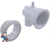Jet Body, Waterway, Old Style, Poly Jet, Air 3/8" Barb x Water 1/2" Slip, Ell