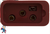 J&J Molded, Receptacle, Pump 2, 2 Speed, Molded, Brown, 14/4
