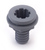 1 5/8" Face, Jet Assembly, CMP, Ozone, Smooth Face, 1 1/8" Hole Size, 3/4" Barb, Gray