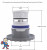 This is the basic measurements for the Power Series Jets... 
Note: The Blue Threaded ring is not available separately...   