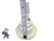 Jet Internal, Waterway, Poly Storm, 4" Face Diameter, Single Hole Roto , Texture Scallop, White