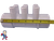 The manifold featured in this kit is Open on both ends.. One end receives a 2" Pipe or fitting that would measure 2 3/8" OD and on the other end glues inside of a 2" fitting that would measure 2 3/8" Inside Diameter..