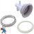 Jet Body, CMP, Typhoon 500, for 5" face diameter, 3 3/4" Hole Size, 3 /4" Barb Water and 3/8" Barb Air