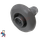 Jet Internal, American Products, Luxury, 3-1/2" face diameter, Directional, Textured Scallop, Dark Gray