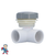 Water Feature Valve, Gray, Watkins, 90 Bend