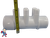 The manifold featured in this kit is Open on both ends.. One end receives a 2" Pipe or fitting that would measure 2 3/8" OD and on the other end glues inside of a 2" fitting that would measure 2 3/8" Inside Diameter..